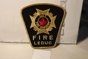 fire patch  LEDUC FIRE ALBERTA CANADA - Picture 1 of 1