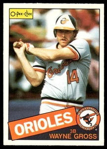 1985 O-Pee-Chee VTG OPC Baseball Wayne Gross Baltimore Orioles #233 - Picture 1 of 2