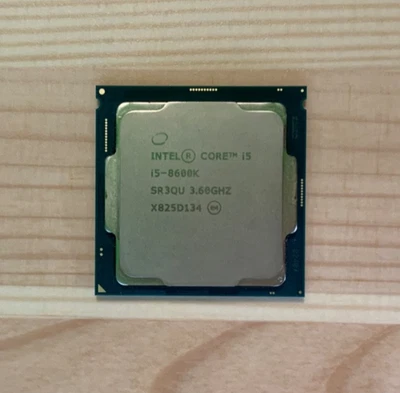 Intel Core i5 8th Gen - Core i5-8600K Coffee Lake 6-Core 3.6 GHz (4.3 GHz Turbo) - Image 1 of 4