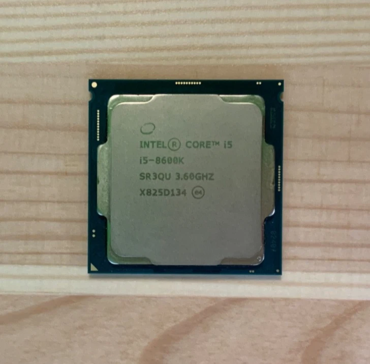 Intel Core i5 8.ª generación - Core i5-8600K Coffee Lake 6 núcleos 3,6 GHz (4,3 GHz Turbo) Foto 1 de 4