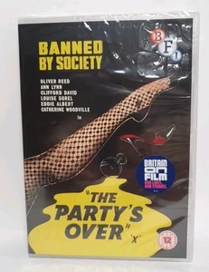 THE PARTY'S OVER 1965 DVD Oliver Reed Ann Lynn Sealed BFI Uk Dvd - Picture 1 of 2