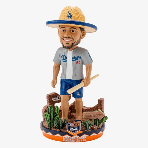 Mookie Betts Los Angeles Dodgers 2023 Cactus League Spring Training Bobblehead Cover