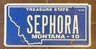 Montana VANITY License Plate SEPHORA
