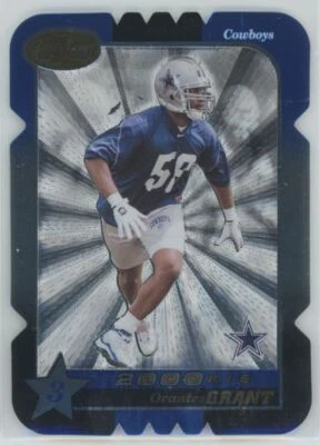 2000 Leaf Certified Mirror Red Orantes Grant Rookie 0192/2000 Dallas Cowboys - Image 1 of 2
