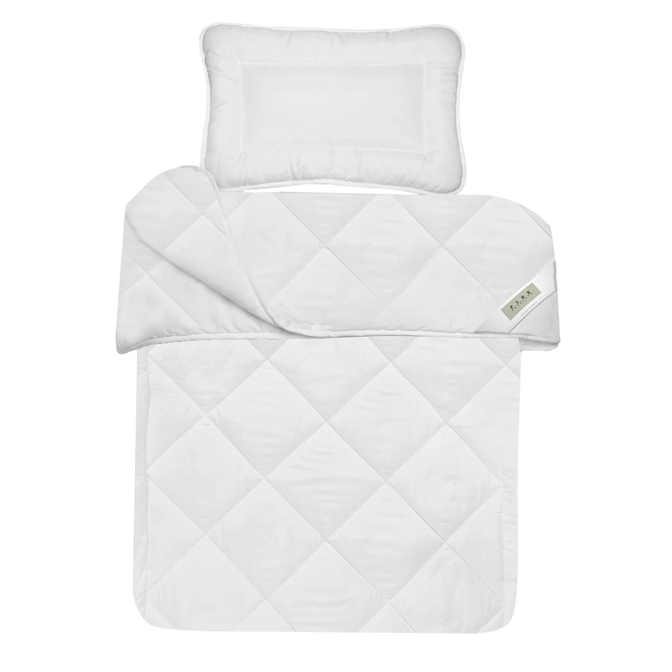 Julido 4-Jahreszeiten Kinderbetten-Set Decke und Kissen 100x135/40x60 cm