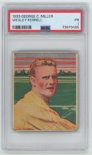 1933 George C Miller Ferrell PSA 1 676884 