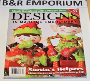 Designs in Machine Embroidery Magazine 2014-19: Choose Any Two Issues for $14.00 - Imagen 1 de 8