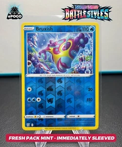 Bruxish 043/163 Holograma Inverso Pokemon TCG Estilos de Batalla Tarjeta Como Nueva ENVIADA HOY - Imagen 1 de 2