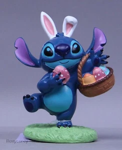 Figura decorativa de mesa de resina lilo y punto de Pascua de Disney nueva con etiquetas - Imagen 1 de 1