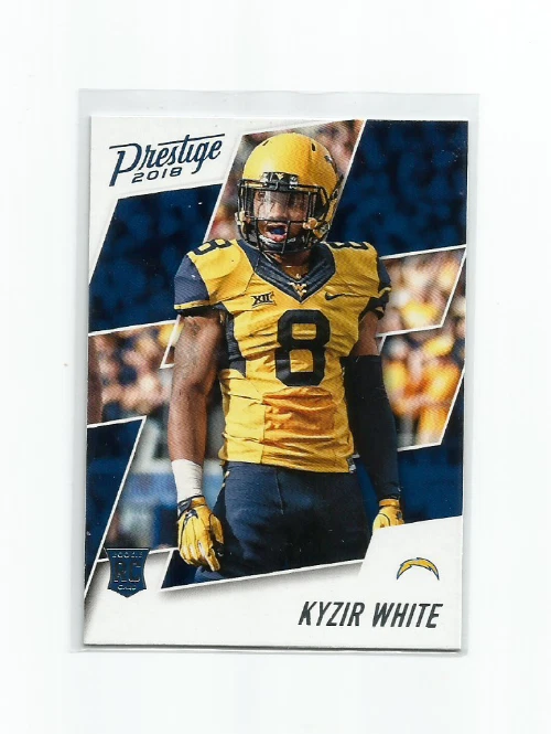 KYZIR WHITE (LA Chargers) 2018 PANINI PRESTIGE ROOKIE FOOTBALL CARD #299 - Image 1 of 1