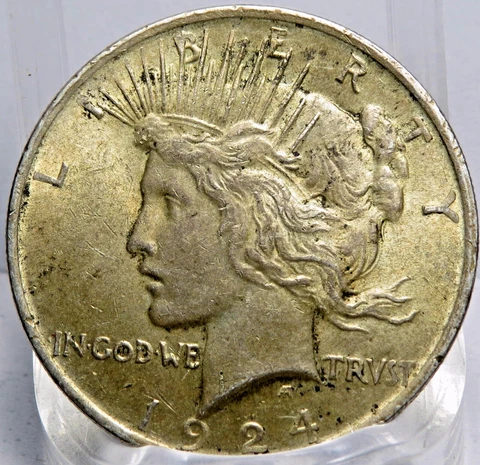 1924 Peace Silver Dollar Cover