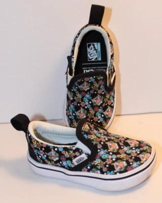 VANS МАЛЫШКИ ДЕВОЧКИ УДОБНЫЙ КУШ ПРОЕКТ CAT TIGERS СКОЛЬЖЕНИЯ НА КРОССОВКИ РАЗМЕР 5,5 - Изображение 1 из 4