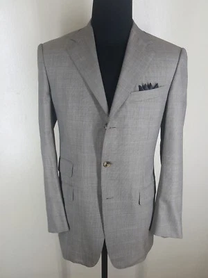 Спортивное пальто ERMENEGILDO ZEGNA Su Misura 15 MILMIL15 -38 L подходит 40 длинное - 42 длинное  - Изображение 1 из 4