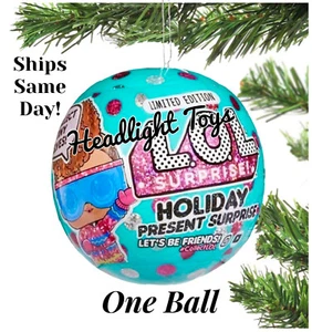 LOL Surprise Holiday Present Ball Winter Chill Big Sister Doll & Tiny Elf Remix - Picture 1 of 11