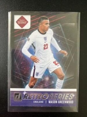2021-22 Donruss Retro Series #17 Mason Greenwood England - Image 1 of 2