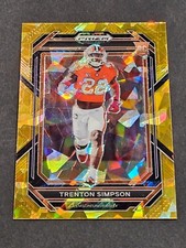 2023 Prizm Draft Picks Gold Cracked Ice Rookies and Stars (Pick Your Card)