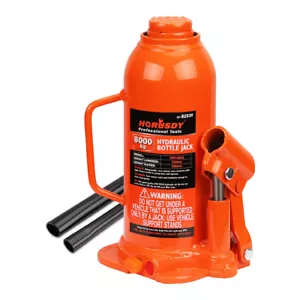 8-Ton (16,000 LBs) Hydraulic Bottle Jack Heavy Duty Car Lifter with Safety Valve - Picture 1 of 11