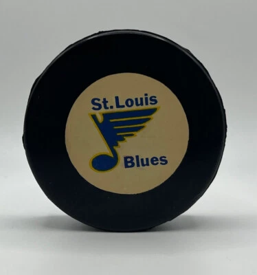 St. Louis Blues 1970's Rawlings Official Size Puck NHL Canada ~ MINT #1 - Image 1 of 2