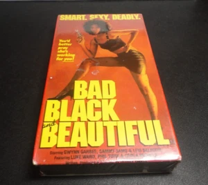 Bad, Black And Beautiful (VHS, 1975)   Blaxploitation Action - Rare New Sealed - Picture 1 of 6