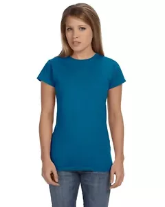 Gildan G640L Ladies Softstyle Fitted Short Sleeve T Shirt Stylish T-Shirt - Picture 1 of 22