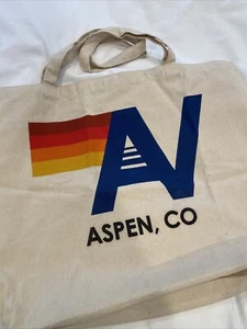 Aviator Nation große Aspen Co Canvas Beuteltasche Tasche mit Swag - Bild 1 von 7