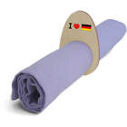 5 x 'I Love Germany' Wooden Napkin Rings / Holders (NR00051687)