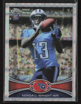 Kendall Wright 2012 Topps Chrome #212 Xfractors Tennessee Titans - Image 1 of 2