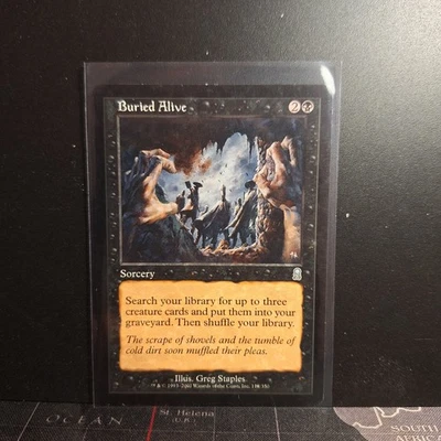 Buried Alive 118/350 Odyssey - Uncommon - Magic the Gathering Card #118 - Image 1 of 2
