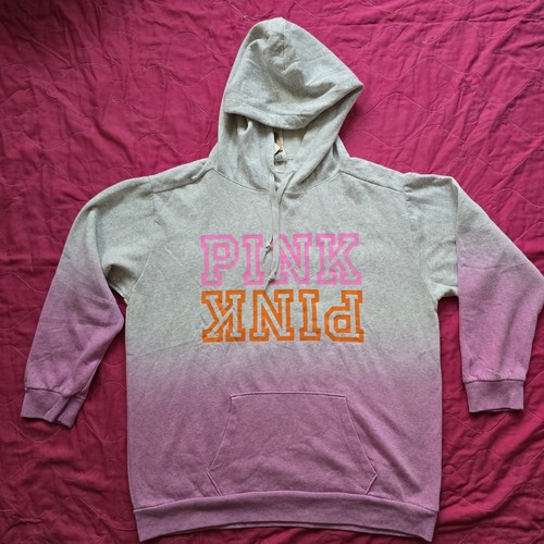 UNDERCOVER Felpa con cappuccio maglione Victoria's Secret rosa Everyday Campus taglia XL