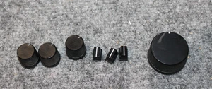 Realistic Radio Shack MPA-45 PA Verstärker Regler Set Lautstärke Schieber 7 Stück NUR TEILE - Bild 1 von 4