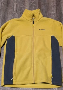 Columbia Sports CO gelbe Fleecejacke mit durchgehendem Reißverschluss Größe Damen Medium (18-20) - Bild 1 von 11