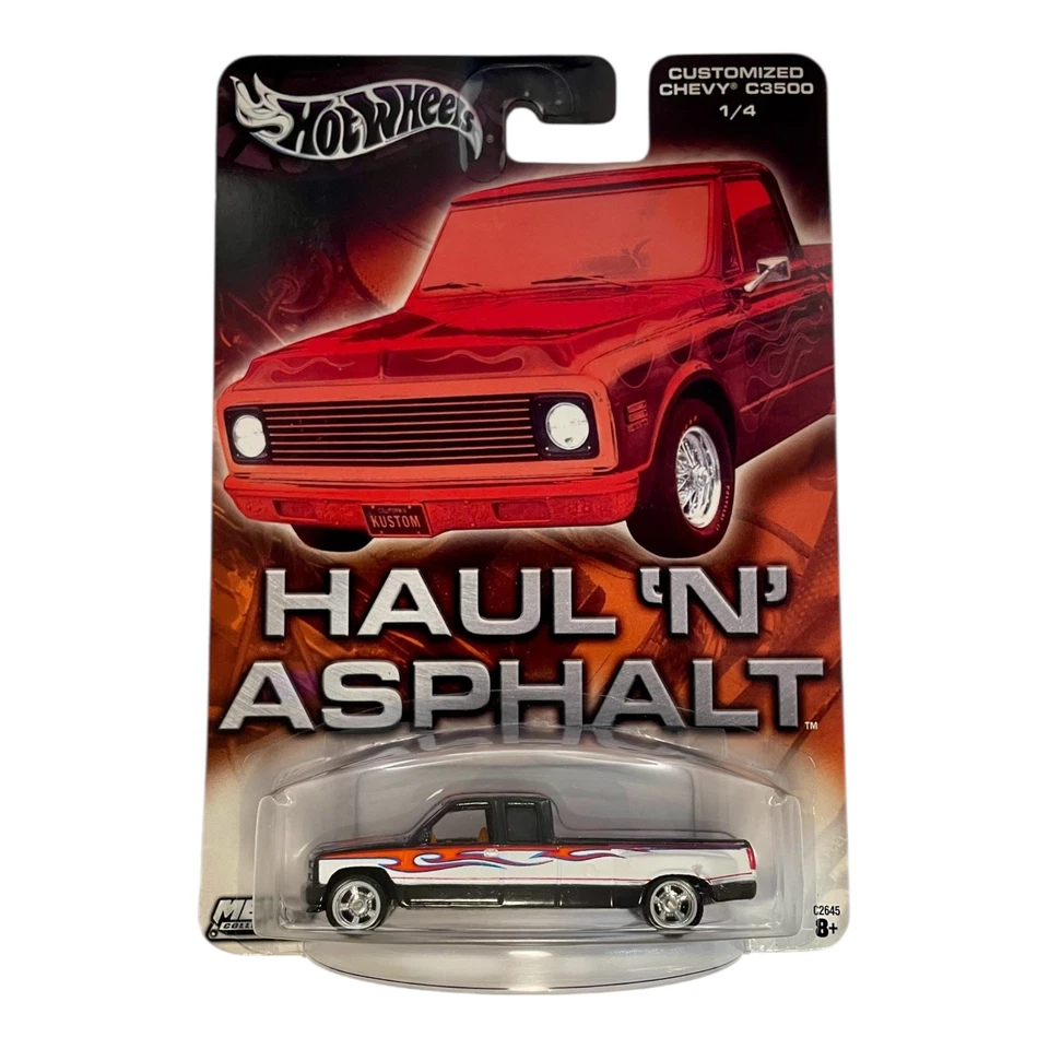 Chevy C3500 Haul N Asphalt Real Riders personalizado Hot Wheels Foto 1 de 1