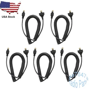 5X Microphone Cable Cord For Radio KMC-30 KMC-27A KMC-27B KMC-28A KMC-36 - Picture 1 of 5