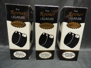 Der Rovner. Saxophon Ligautre & Cap Set. Passend. Bariton, Tenor, Alt. Schwarz - Bild 1 von 4