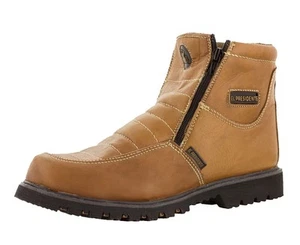Mens Work Boots Non Slip Light Brown Soft Toe Botas Trabajo Size 6-7, 10, 10.5 - Picture 1 of 5
