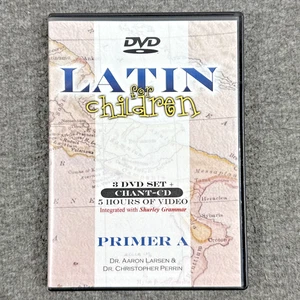 Latin For Children Primer A 3 DVDs + Chant CD Christopher Perrin Aaron Larson - Zdjęcie 1 z 4