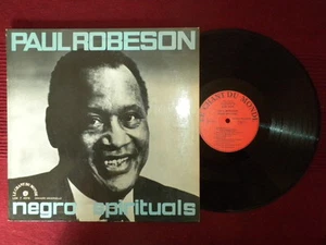 LP PAUL ROBESON "Negro Spirituals" LE CHANT DU MONDE LDX 7 4376 µ - Picture 1 of 1