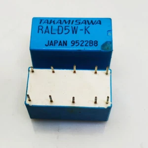 2PCS Takamisawa RALD5W-K 5VDC Electromagnetic Relay 2A 10Pins - Picture 1 of 1
