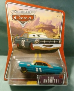 Disney Cars, The World of Cars, Mario Andretti # 22 MATTEL - Picture 1 of 5