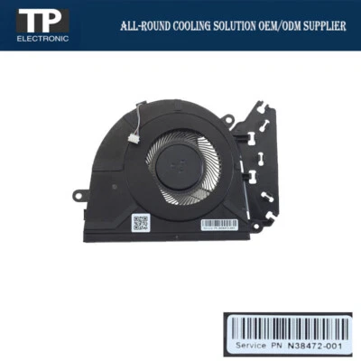 Laptop CPU Cooling Fan EG50050S1-CL40-S9A DC5V 2.50W 4-Pin N38472-001 - Image 1 of 2