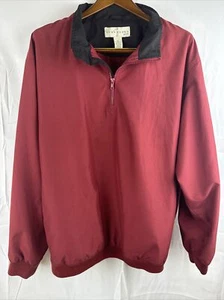 Consensus Golf Pullover Jacket Size XL Maroon - Picture 1 of 5