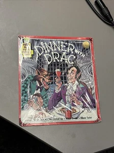 Vintage 1970s Peter Pan 45rpm Vinyl Record Dinner With Drac Halloween Sealed EP - Picture 1 of 5