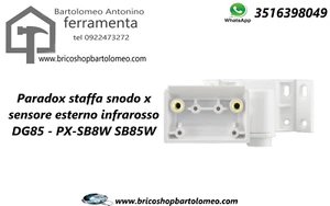 Paradox staffa snodo x sensore esterno infrarosso DG85 - PX-SB8W SB85W - Foto 1 di 1
