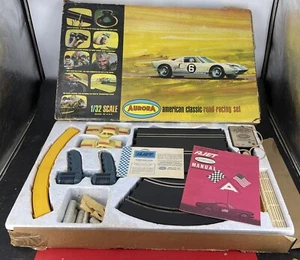 Aurora K&B 1/32 Slot Car A-Jet 2 Car Set #3200 With Cars Very Rare Nice Vintage  - Picture 1 of 23