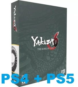 PS4 + PS5 Yakuza 6 Playstation Edición Coleccionista Edición Limitada Ejecución Preventa - Imagen 1 de 2