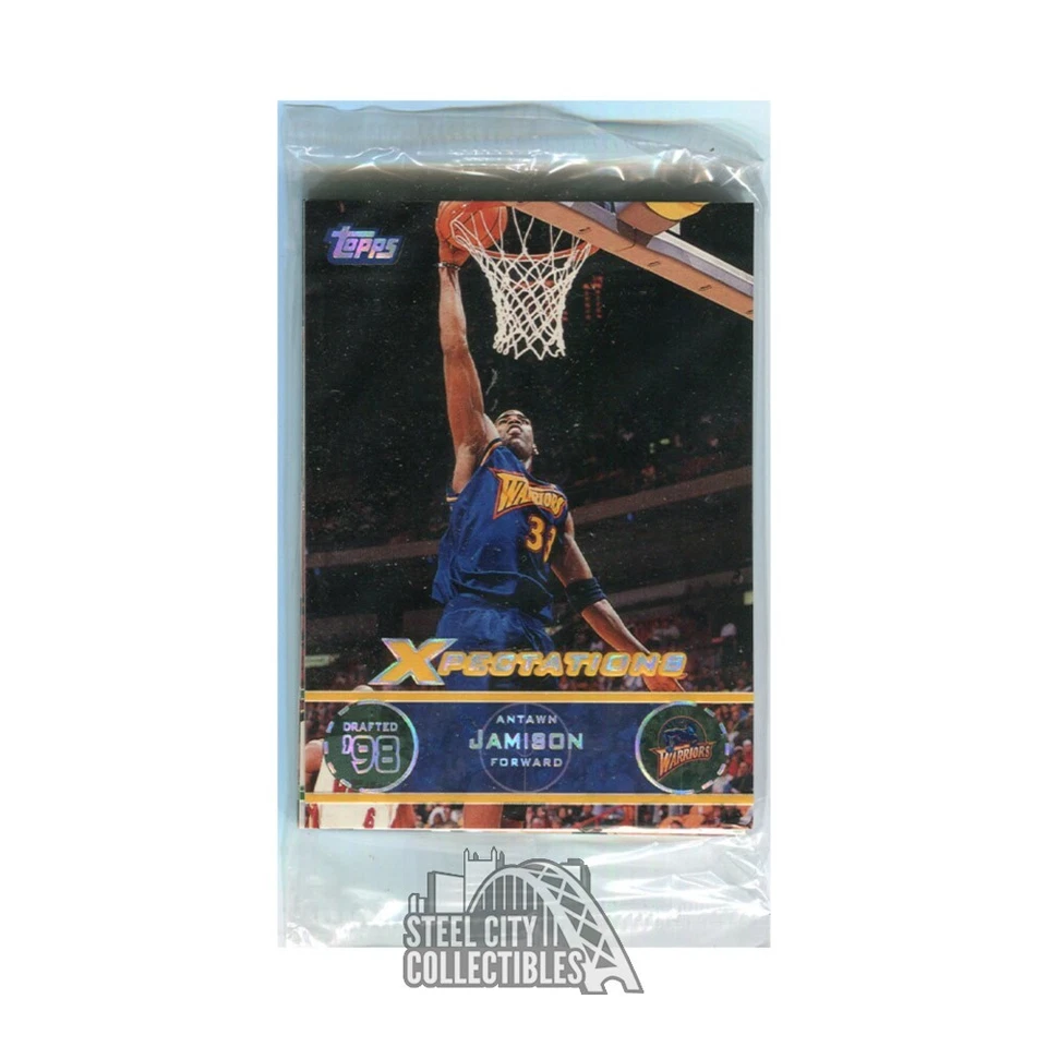 2001-02 Topps Xpectations Basketball Sealed 6-Card Promo Pack - Antawn Jamison - Image 1 of 1