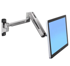 Ergotron LX HD Sit-Stand 116.8 cm (46") Silver Wall - 45-383-026 - Afbeelding 1 van 4