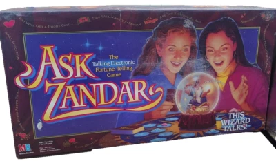 Ask Zandar Electronic Fortune Telling Board Game MB 1992 Working! - Image 1 of 4