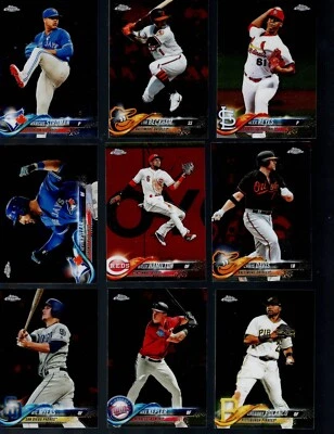 2018 TOPPS CHROME BASEBALL  1-200 YOU PICK BUY MORE SAVE MORE! - Image 1 of 4