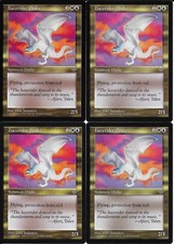 MTG: HAZERIDER DRAKE Mirage UNCOMMON; played, Excellent condition x4